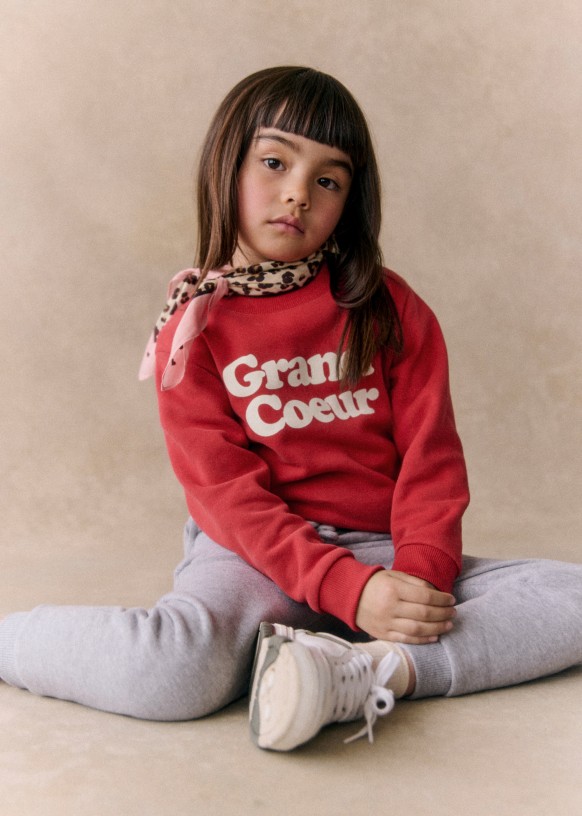 Sweat coeur sezane shop