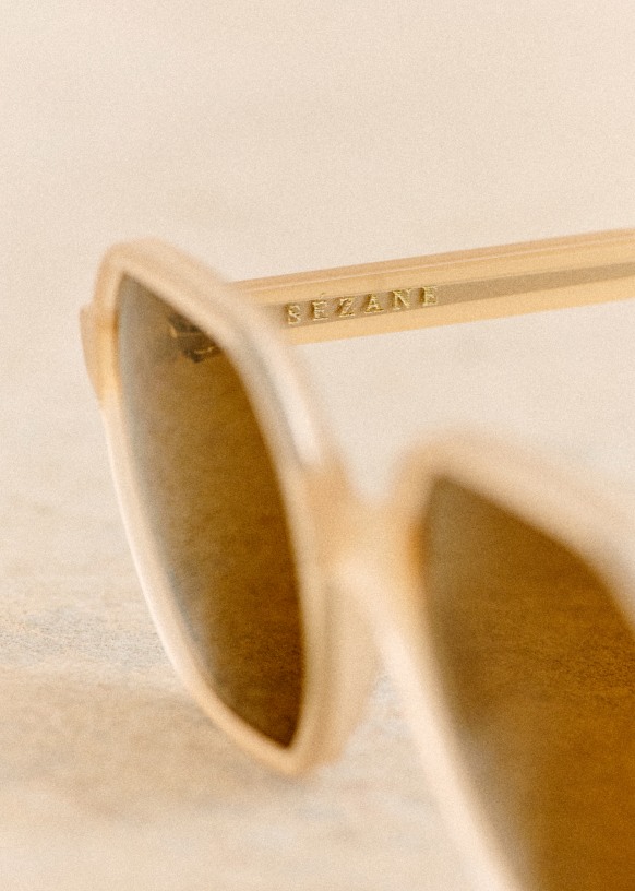 Rita Sunglassses - Milky beige - Sézane