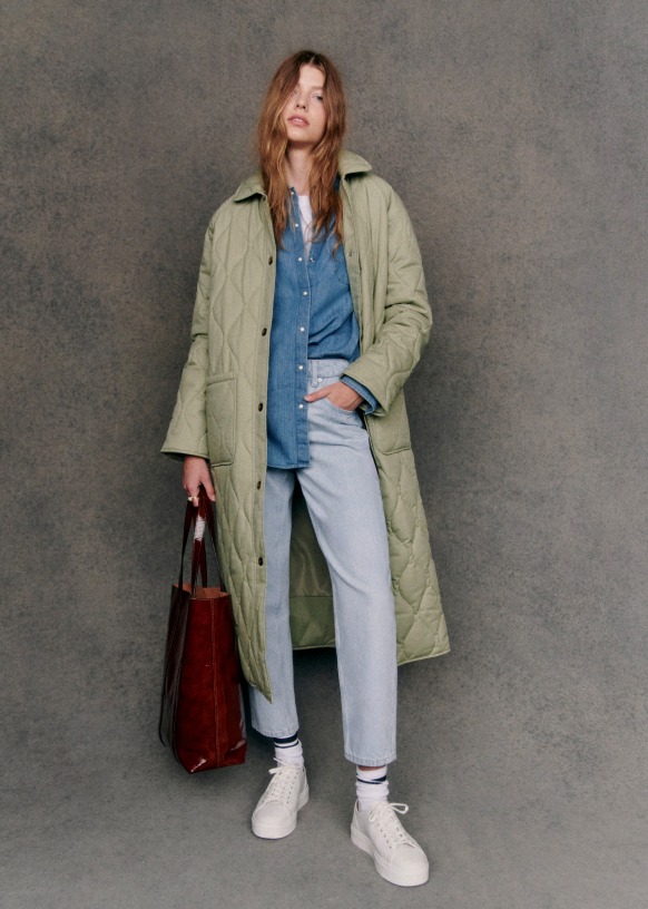 Sezane coat new arrivals