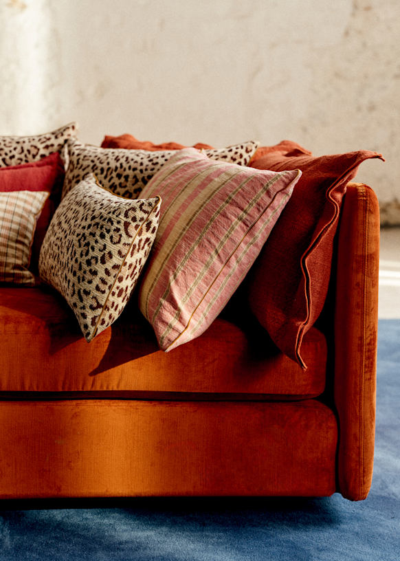 Cushion Tissé Stripes - Large model