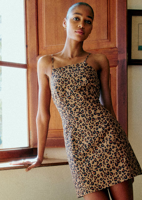 pink cheetah dress Leopard Vintage Sweetheart Neck Bodycon Pin up Dress 1 x Womens Dress Care Instructions Leopard Print Prom Dress with