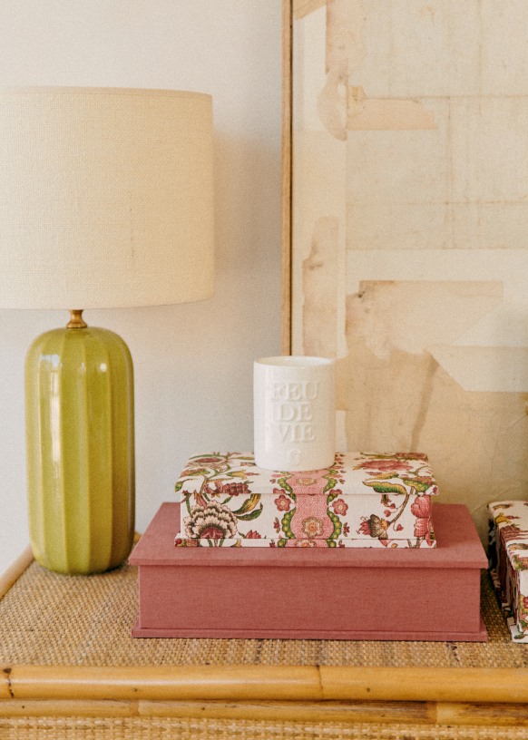 Jewelry Box - Winter Flowers - Cotton-linen textiles - Sézane