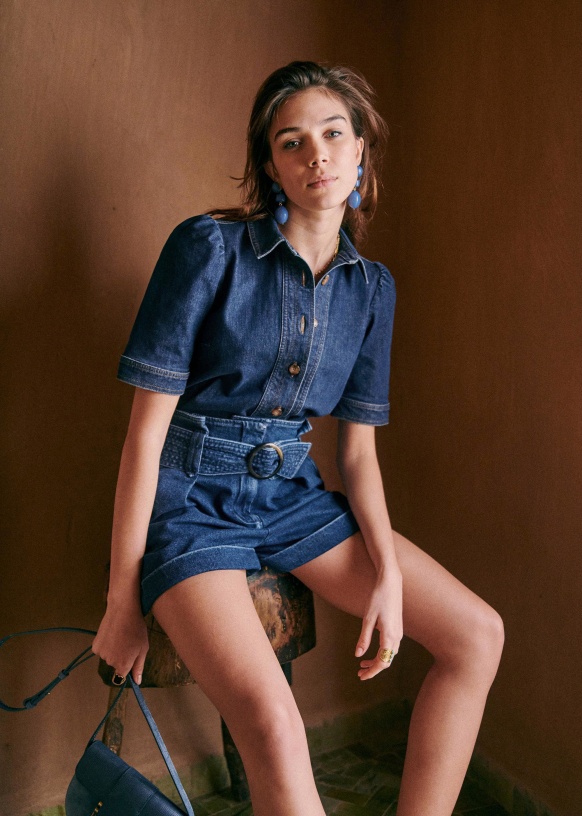 Chemise en jean sezane Clearance