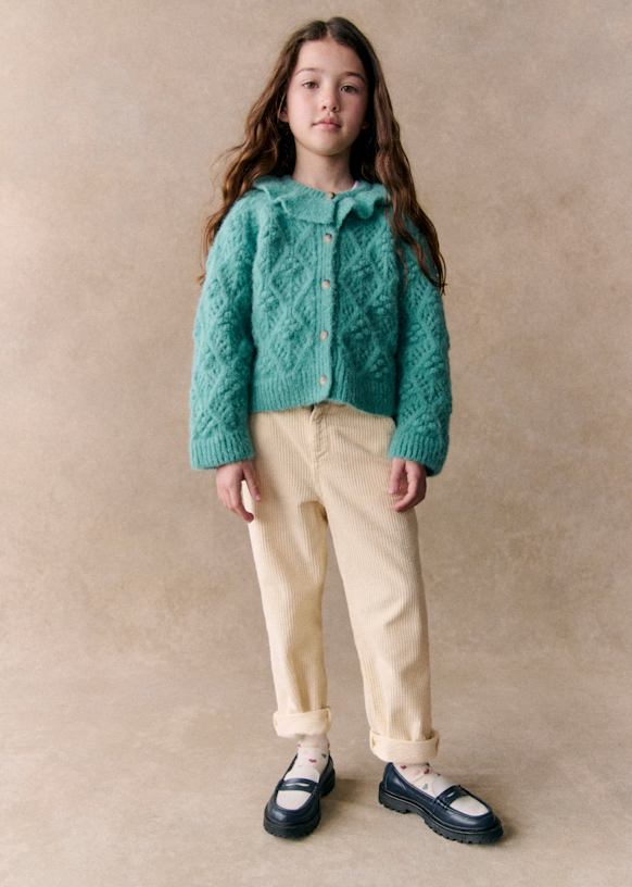Oriane cardigan - Light Beige - Alpaca - Sézane