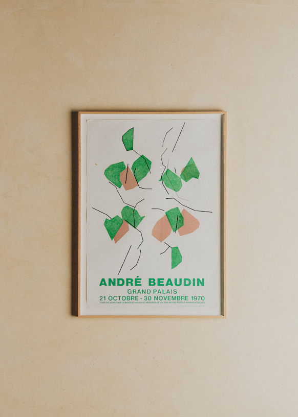 Affiche Large Palais, André Beaudin, 1970
