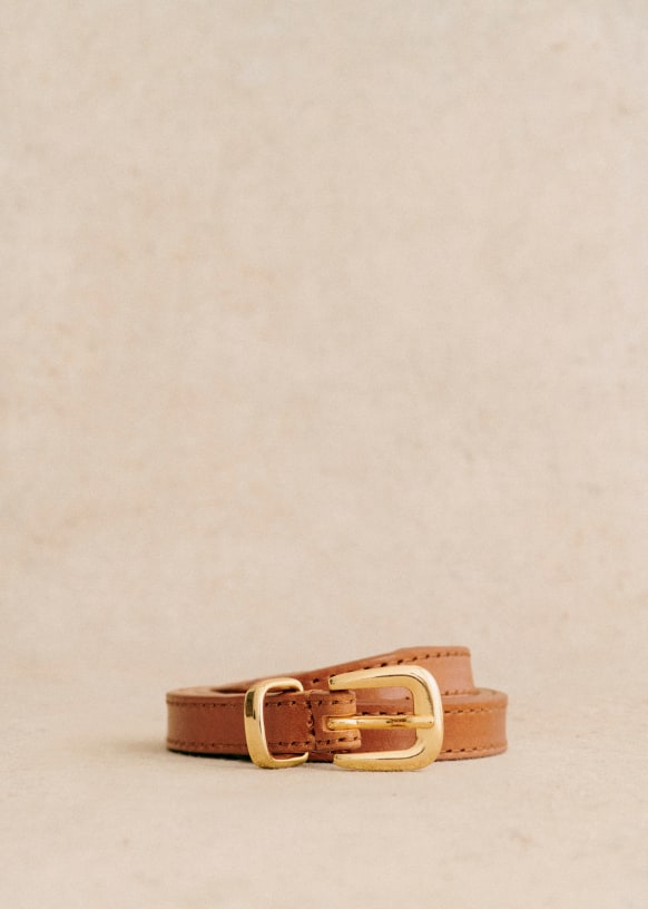 Noa Belt Natural heritage Bovine vegetable tanned leather