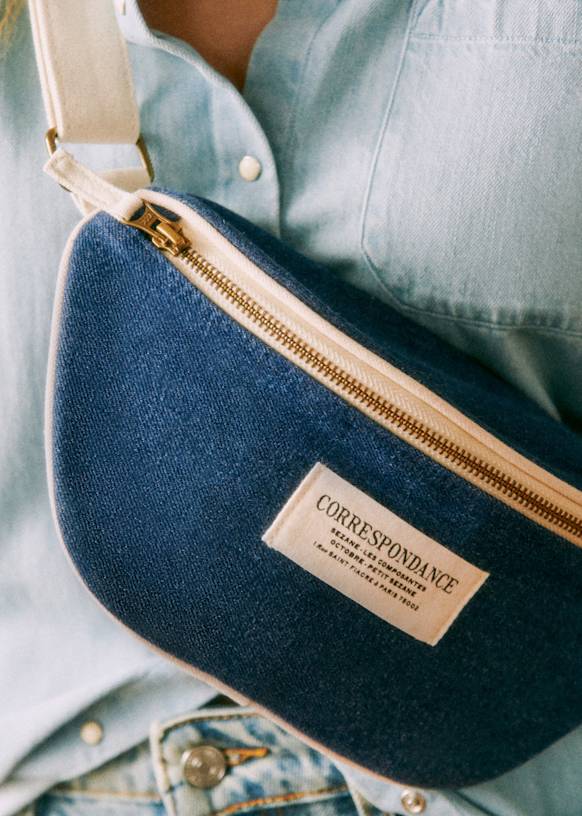最新最全の Crossbody Pouch - Gold - Cotton - Sézane バッグ