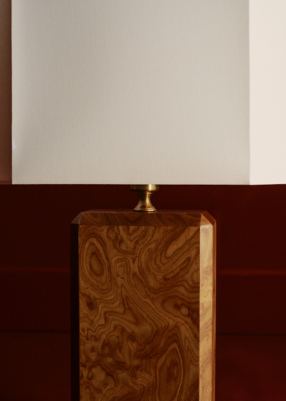 Lamp Concerto - Loupe of noisetier