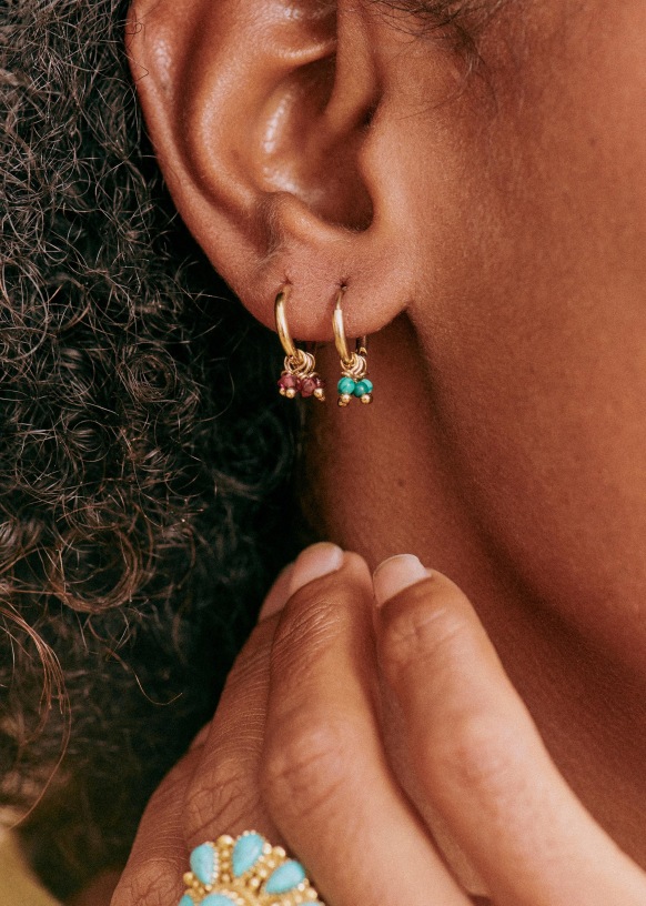 Carla Caruso Big Grey Pearl Drop Earrings