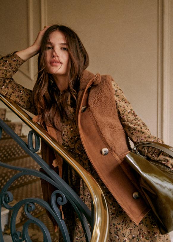 Sezane coat hot sale