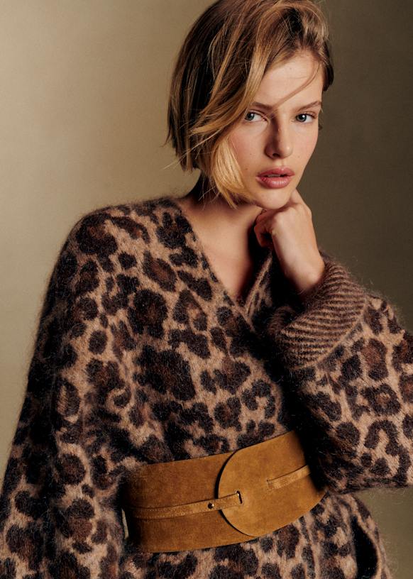 Oscar Jacket - Leopard - Kid mohair - Octobre Éditions