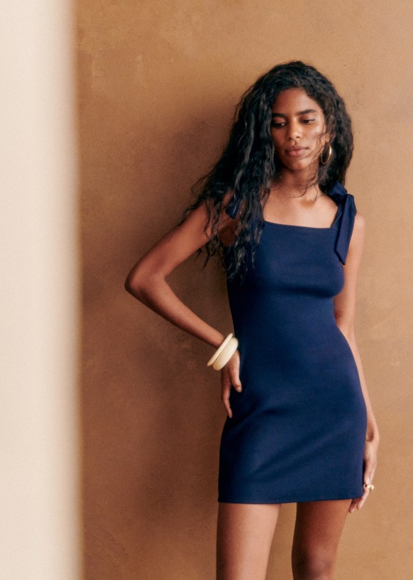 Sezane cora dress hot sale