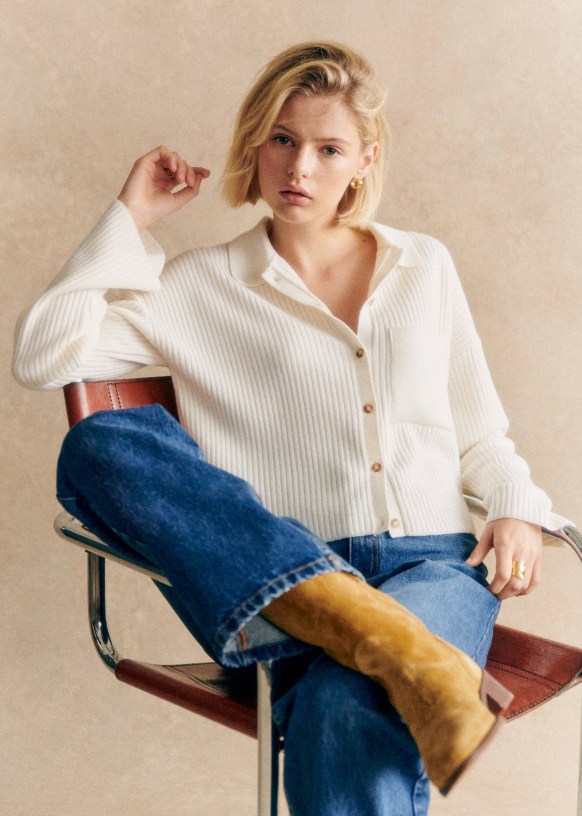 Sezane カーディガンXS