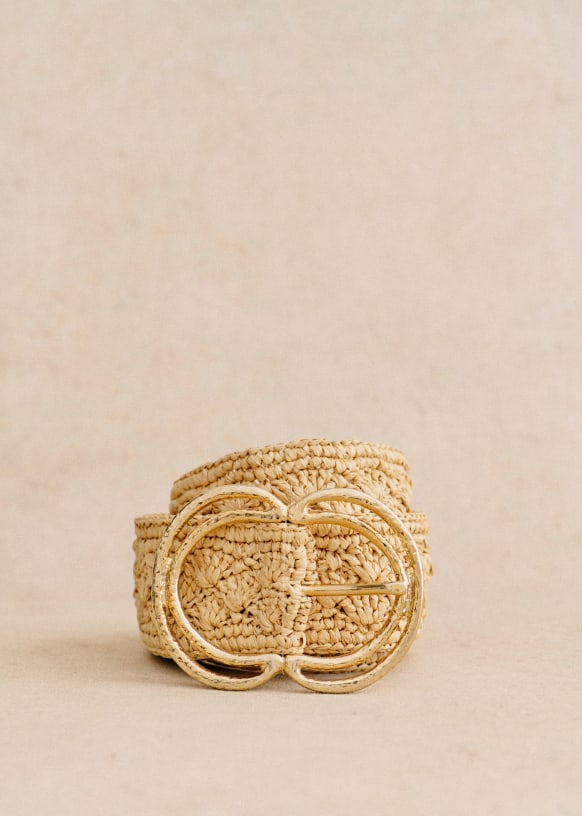 Ceinture en raphia online