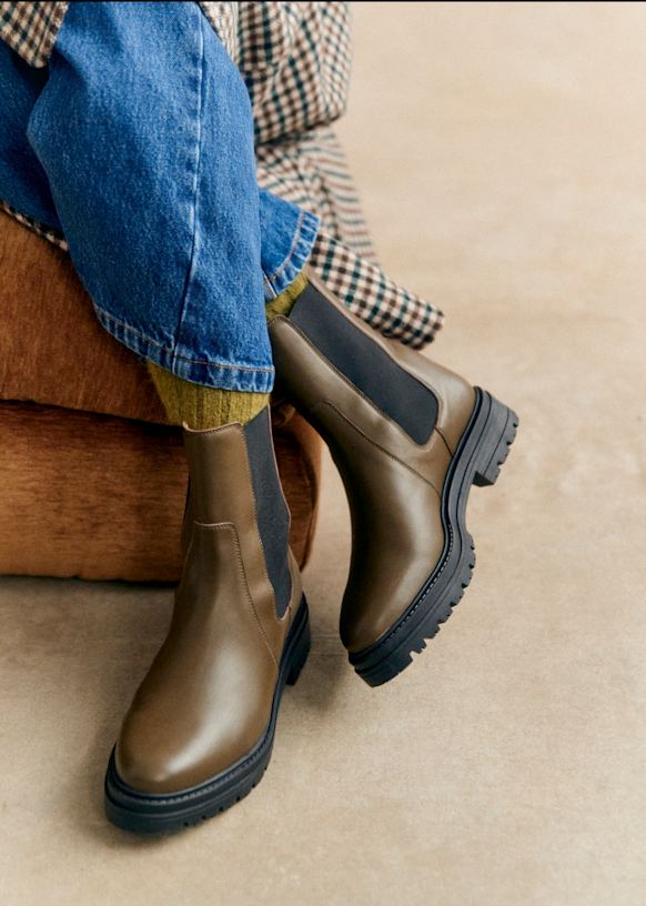 Sezane low henry boots new arrivals