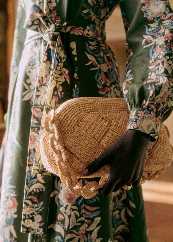 Sac hotsell raphia sezane