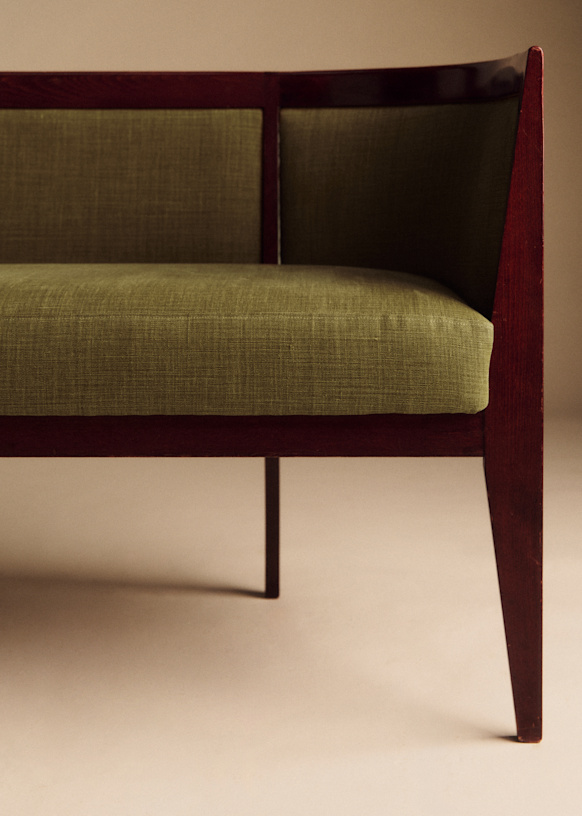 Banquette style art déco vintage