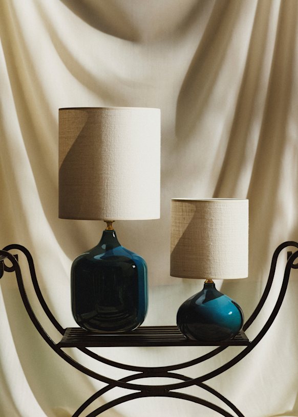 Lamp Banjo small model - Blue Orage
