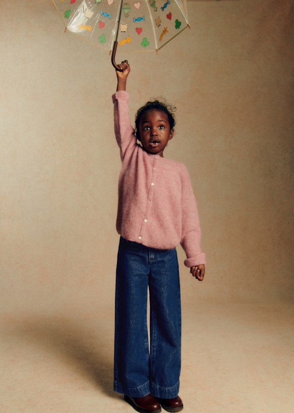 Gaspard Cardigan - Navy - Super kid mohair - Sézane