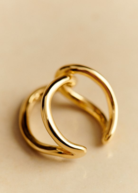 Alice リング - ゴールド - リサイクル真鍮 - Sézane