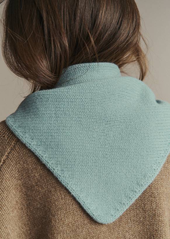 Eli Scarf - Blue-Grey - Farmed yak wool - Sézane