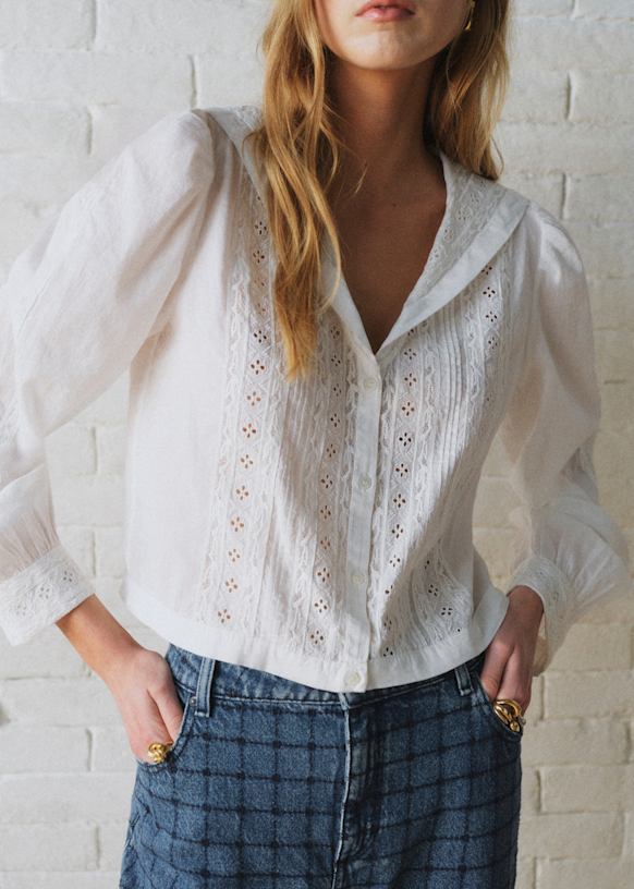 SEZANEレーストップス34 XS〜S SEZANEレーストップス34 XS〜S レース SEZANE(セザンヌ) トップス
