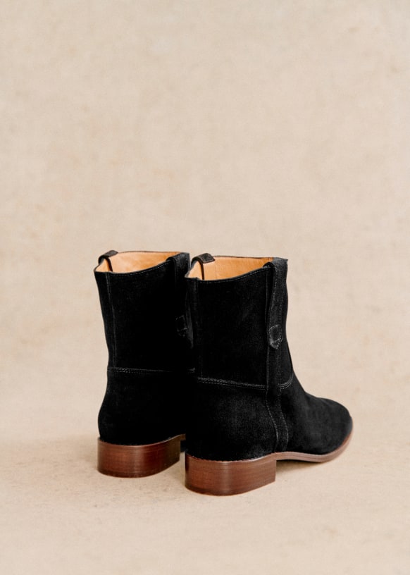 Bottines Low Gabbie Noir Sezane
