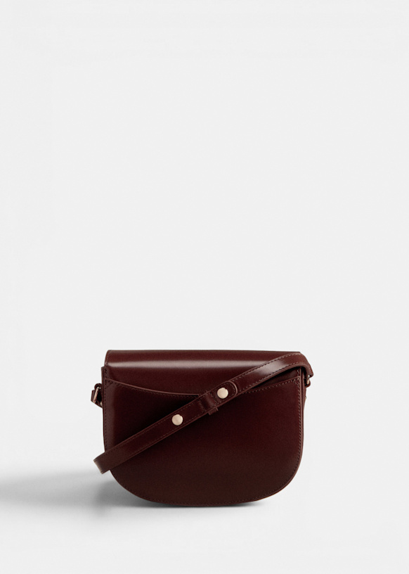 Claude Bag - Glossy Black - Bovine leather - Sézane