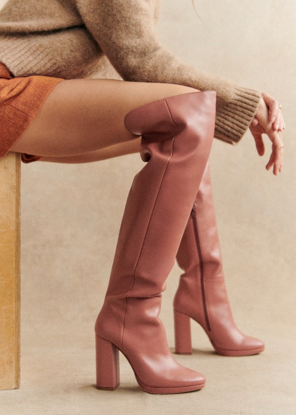 Agathe thigh high boots new arrivals