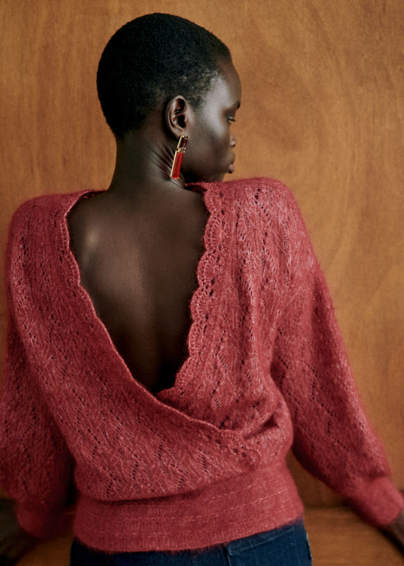 L'Appartement Bottle Neck Mohair KNIT｜トップス