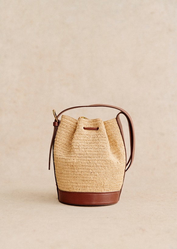 ⭐︎最終価格⭐︎ Sezane ラフィア刺繍バケットバッグ ⭐︎最終価格⭐︎ Sezane ラフィア刺繍バケットバッグ