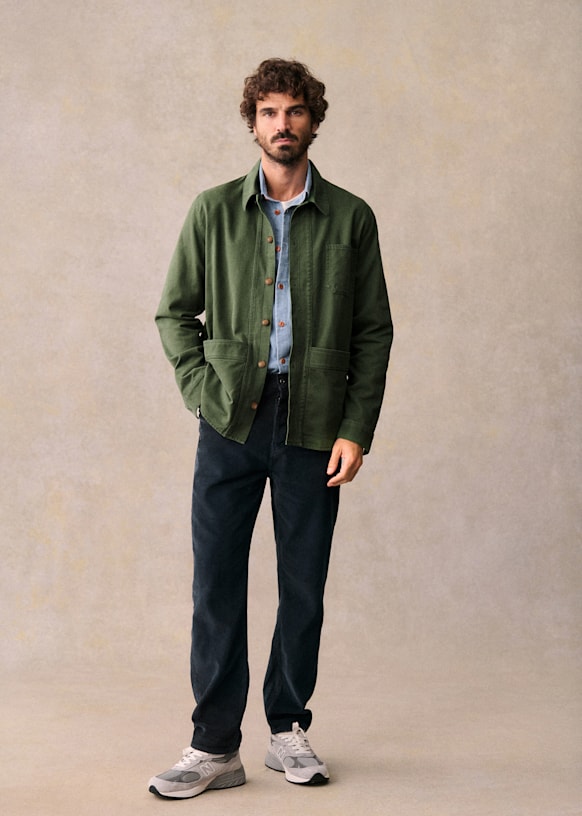 Will Jacket - Green - Organic cotton - organic textile