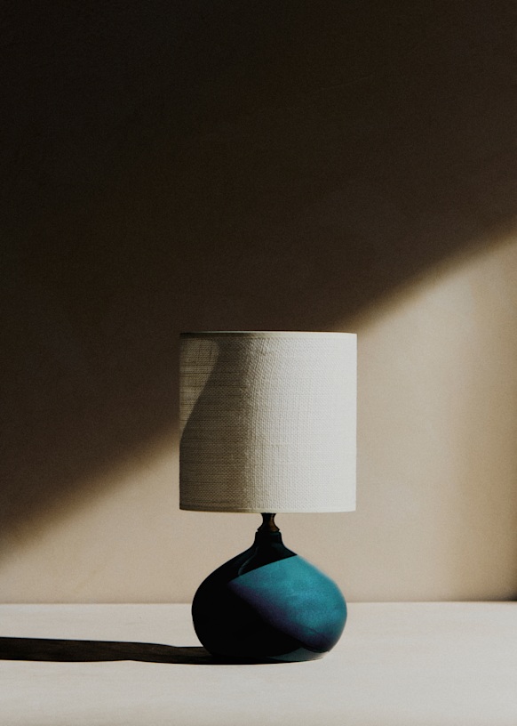 Lamp Banjo small model - Blue Orage