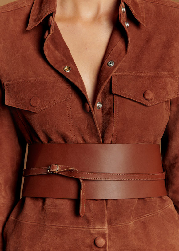 Julia Belt - Natural Heritage Leather - Bovine leather - Sézane