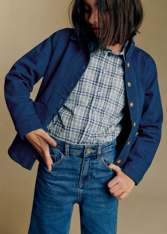Will Jacket - Indigo - Organic cotton - organic textile - Sézane