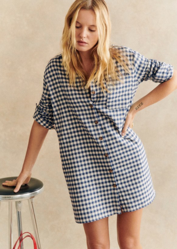 Robe tartan vert 2025