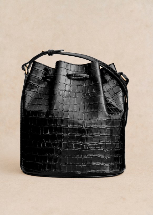 Black crocodile bag new arrivals