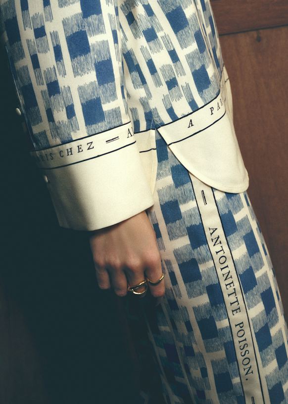 Nine シャツ - Sézane x Antoinette Poisson - ジオメトリック