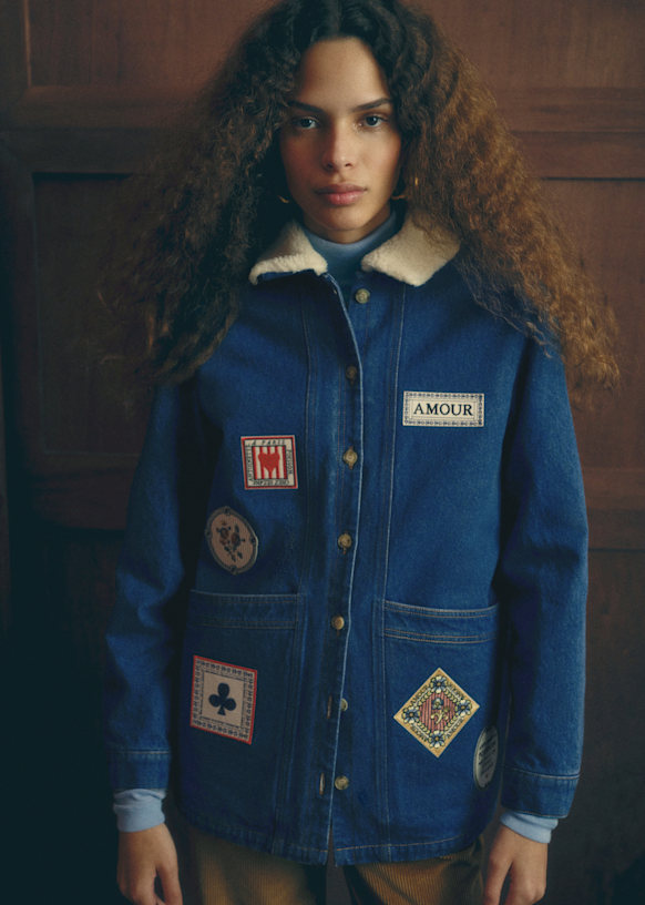 Will Jacket - Sézane x Antoinette Poisson - Denim Blue with