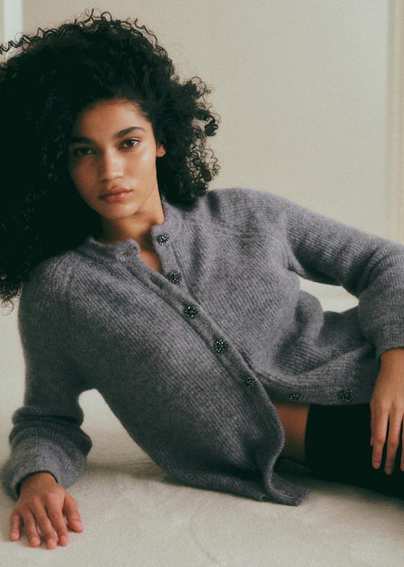 Vest Othello - Middengrijs