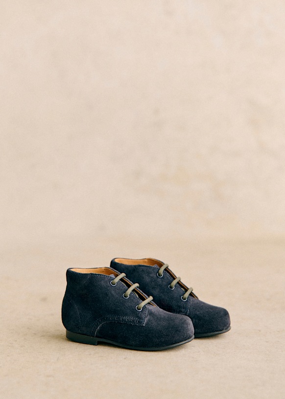 Timmy Mid Boots Leopard Pony effect cowhide leather Sezane