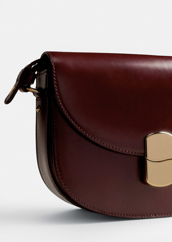 Claude Bag - Walnut - Bovine leather - Sézane