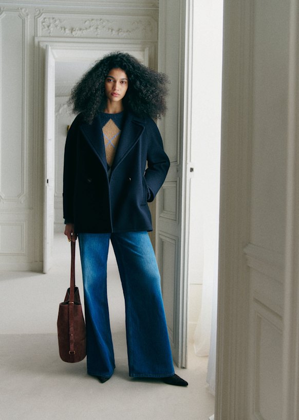 SEZANE ネイビージャケット 16-7325-66cca1ba0fda3.jpg