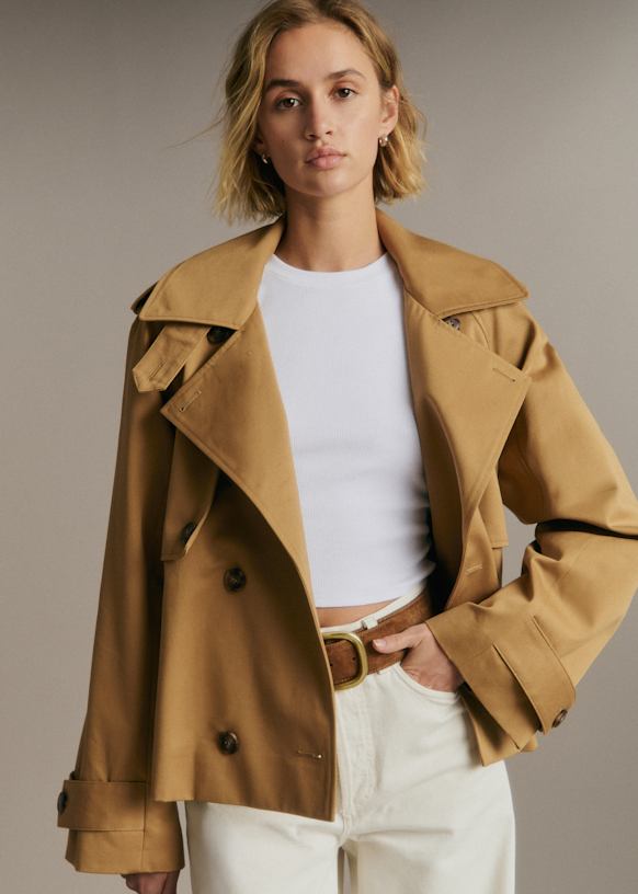Alonsino Jacket - Dark Camel - Organic cotton - organic textile