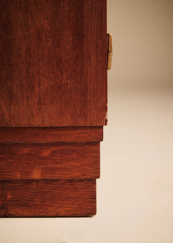 Armoire art déco in chêne années 30