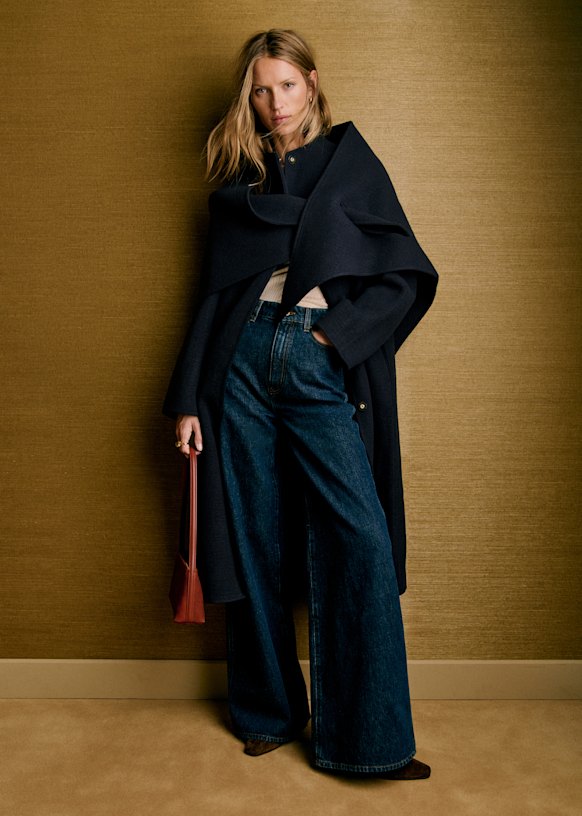Matthias Coat - Navy - Wool - Sézane