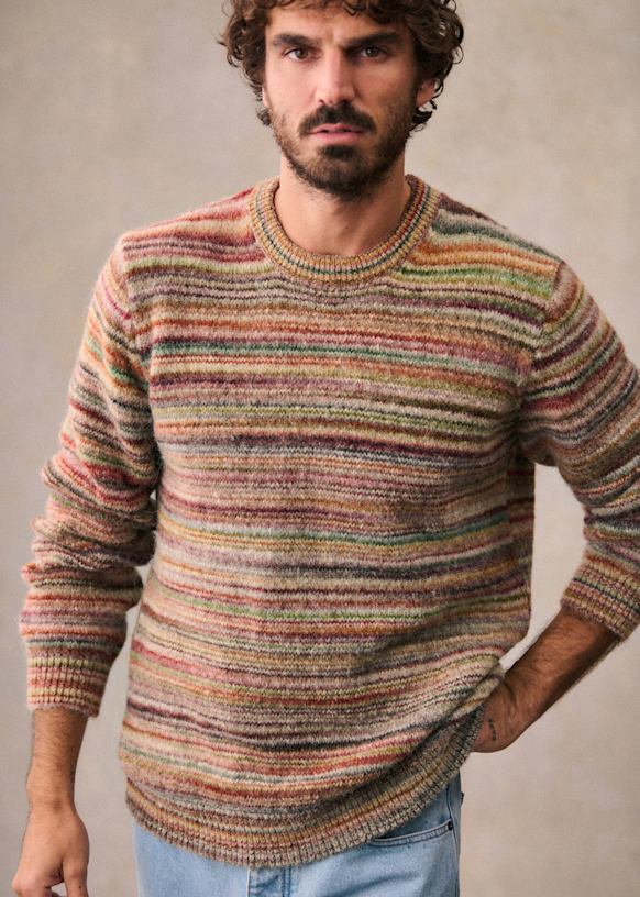 Multi coloured sweater best sale