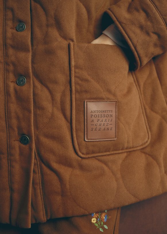 Gabin Jacket - Sézane x Antoinette Poisson - Caramel - Organic