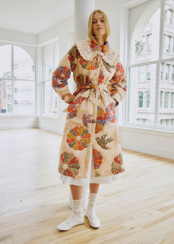 Suri 襟 - Sézane x Sea NY - エクリュ - オーガニックコットン