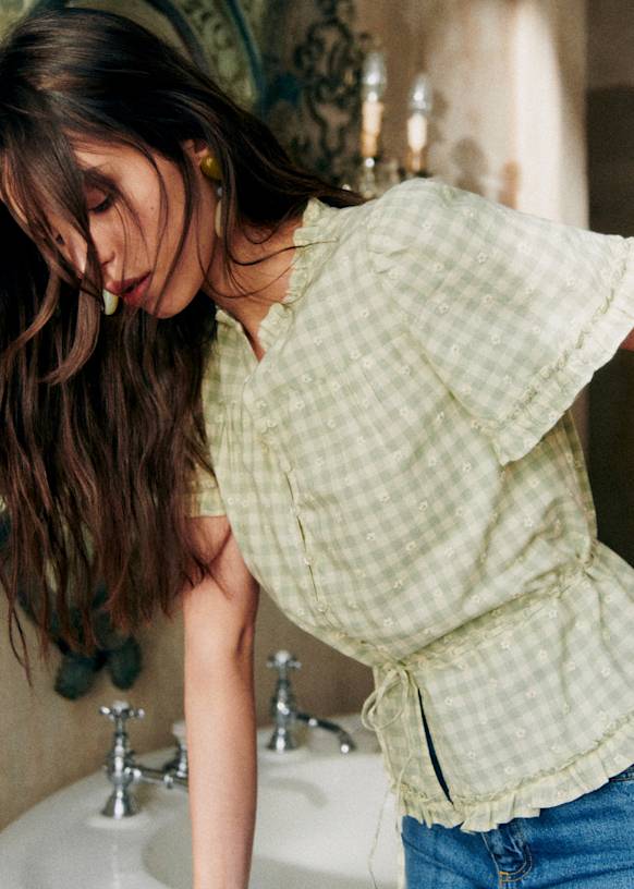 Shenali シャツ - エクリュ - オーガニックコットン - オーガニック